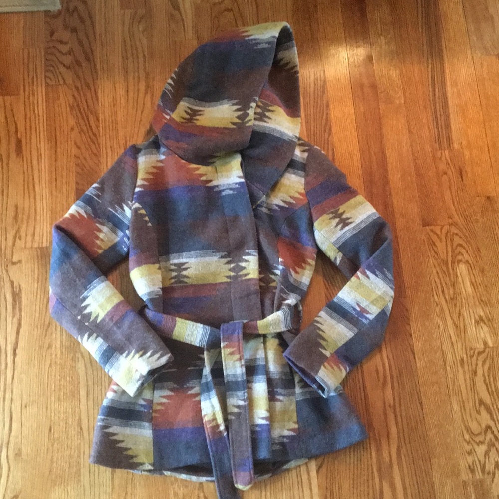 Mossimo Cowl Neck/hooded Peacoat